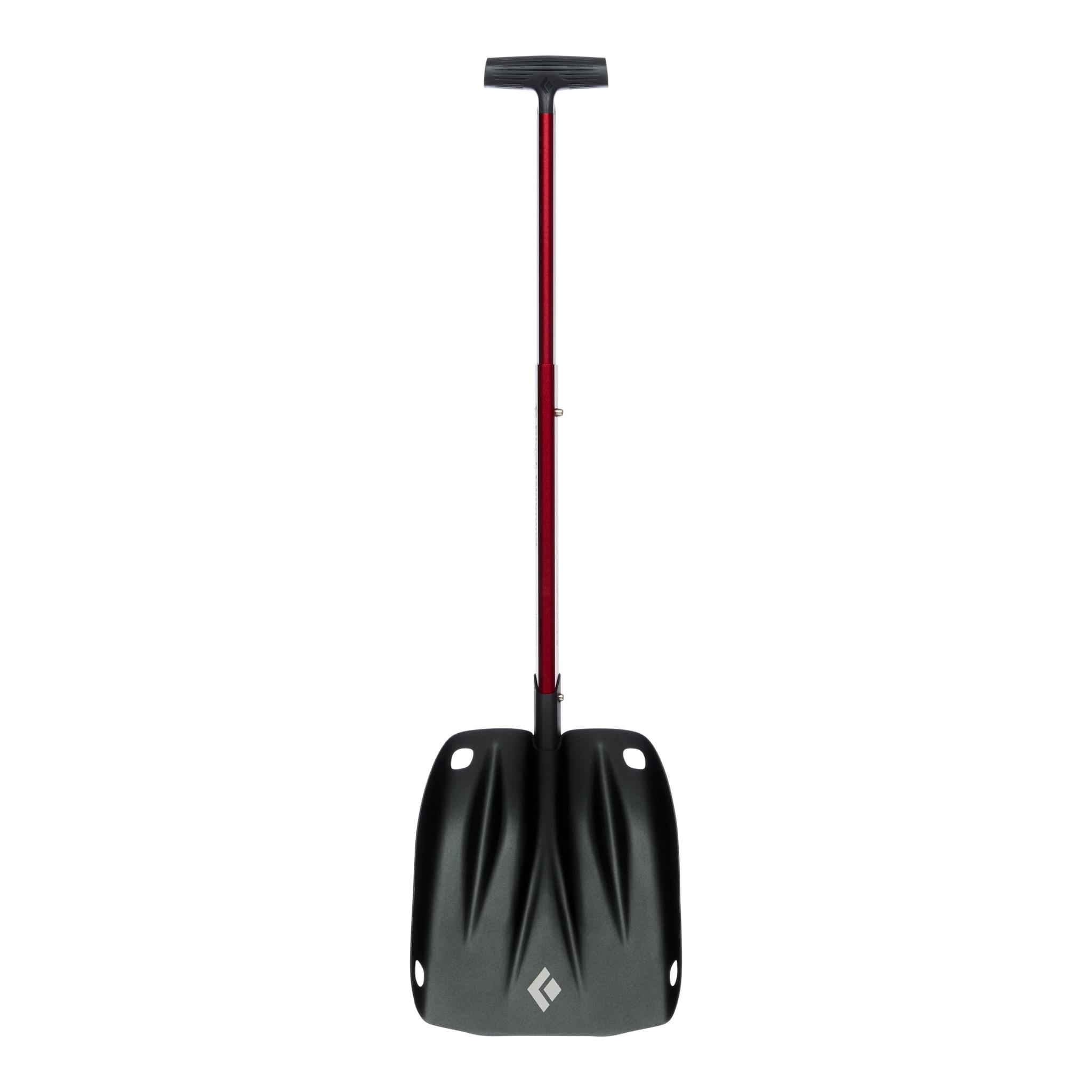 Transfer shovel extended