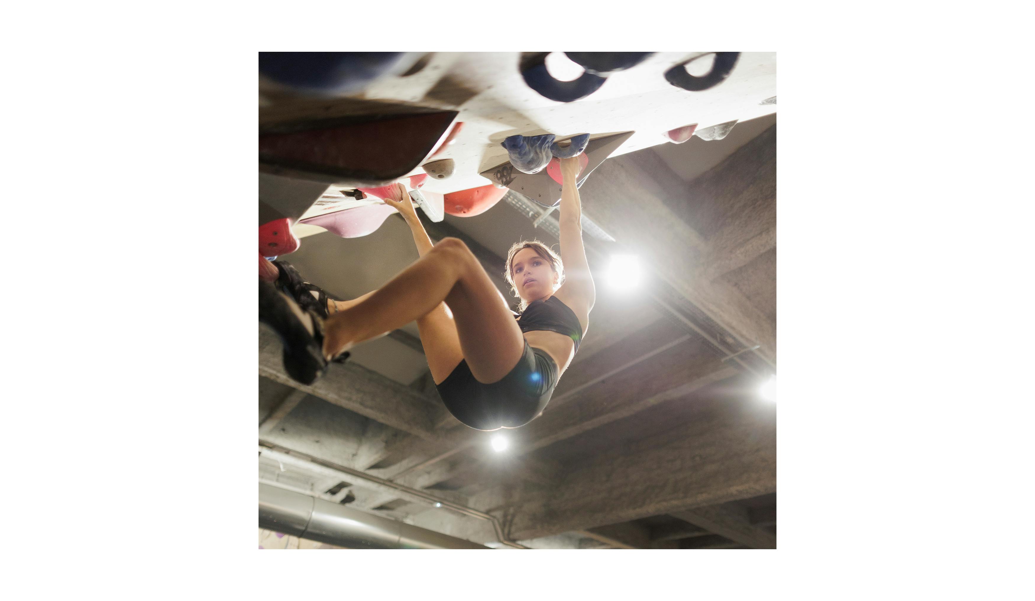 Black Diamond Athlete Oriane Bertone climbing