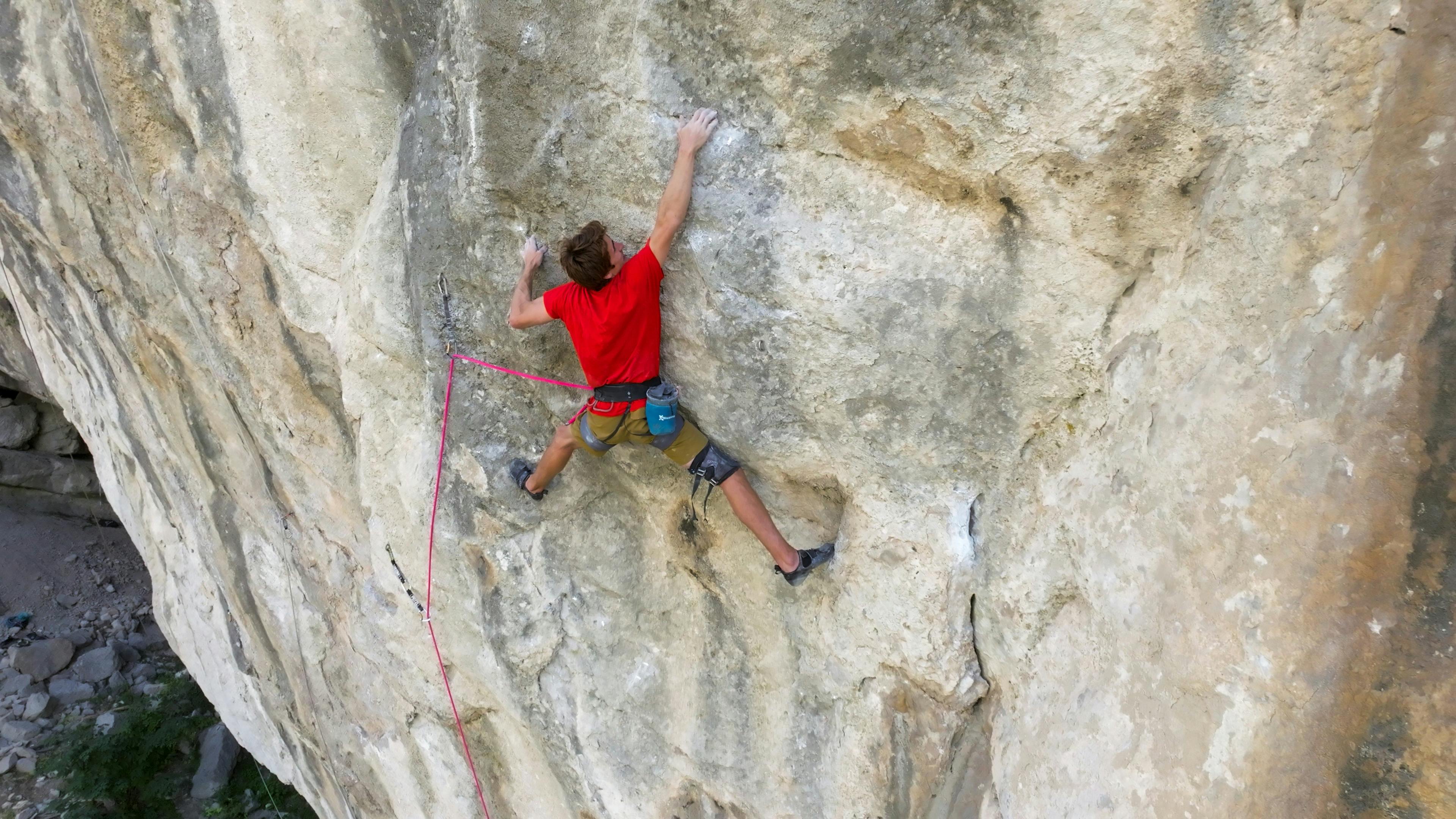 BD athlete Seb Bouin on his hardest Flash to date in Saint Auban. 