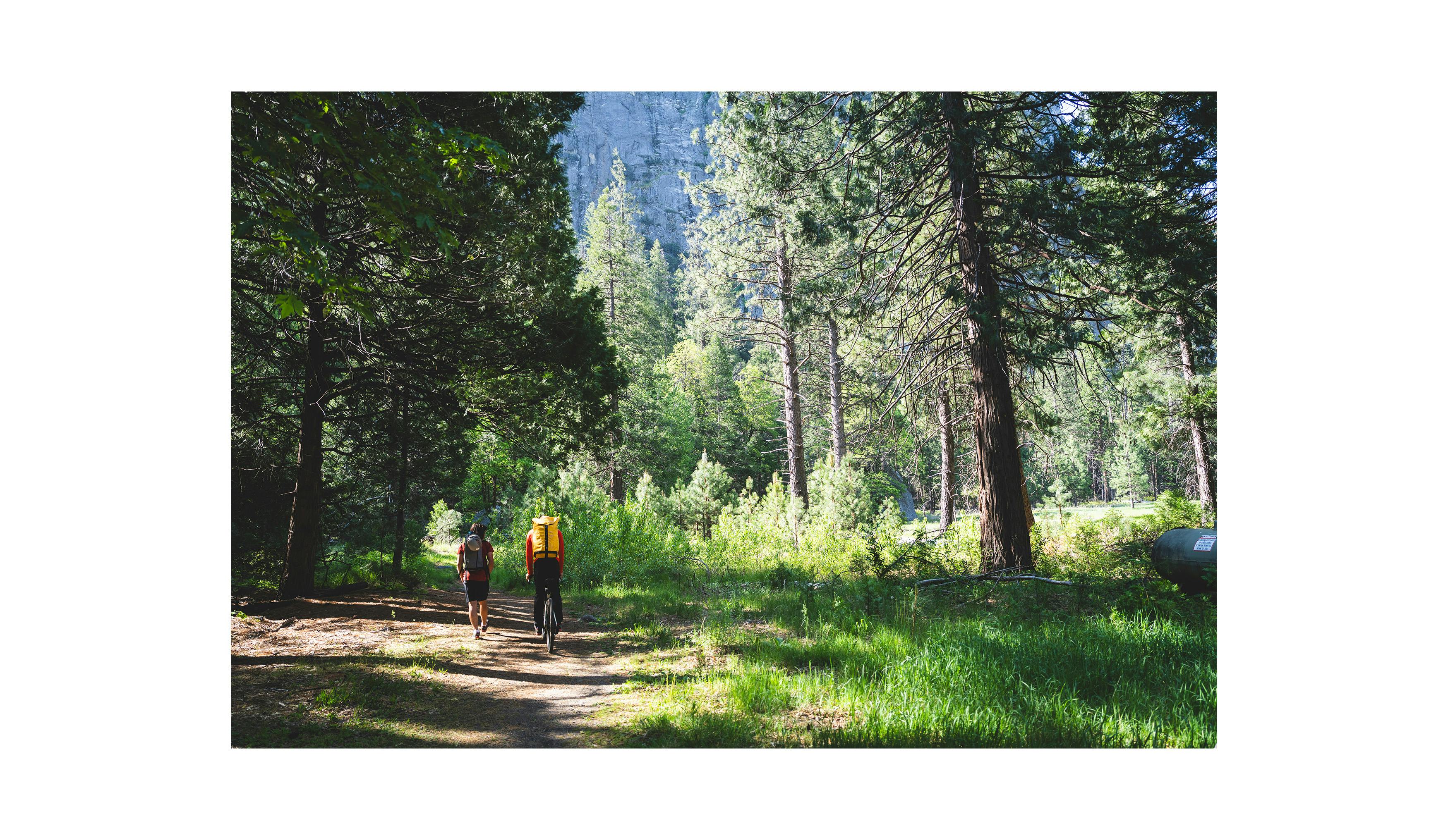 BD athletes Alex Honnold and Connor Herson in Yosemite. 